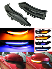 new Car LED Turn Signal Light Left and Right Side Mirror Indicator for Ford Fiesta MK8