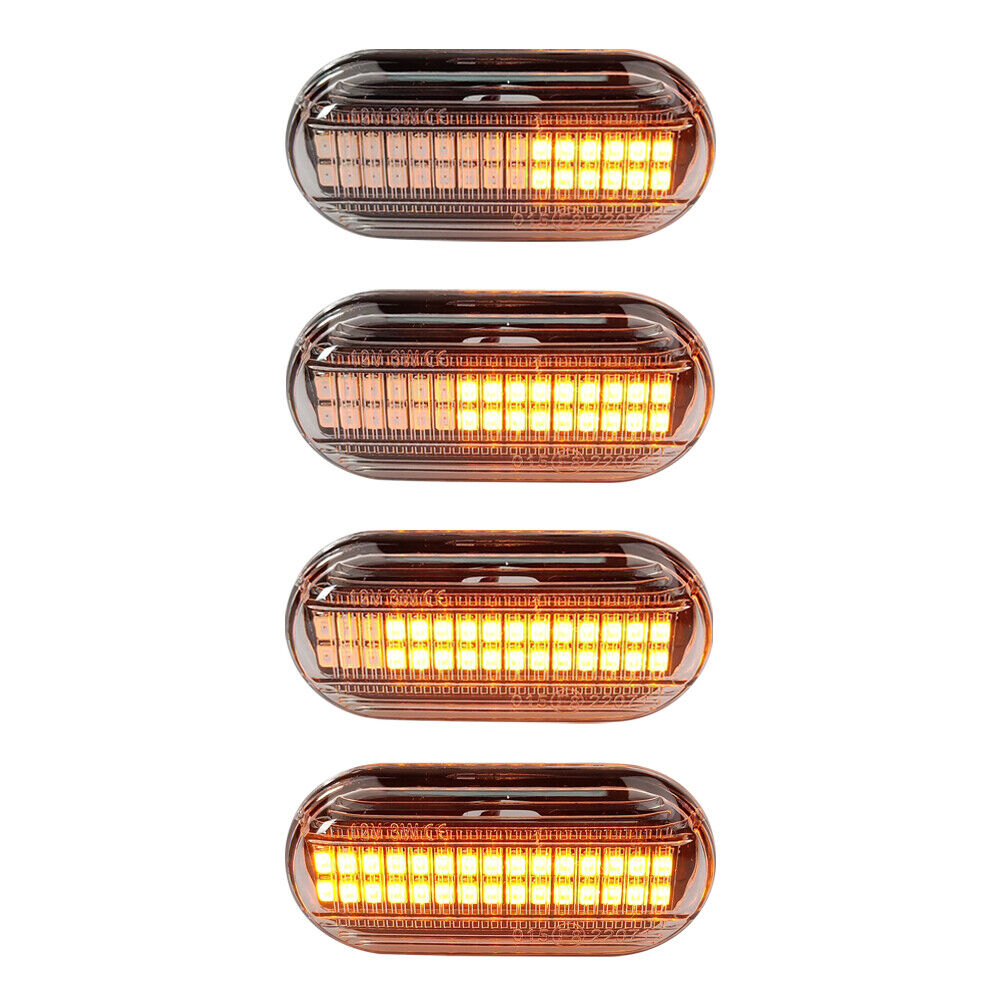 new Clear front side marker led lights for  Nissan INTERSTAR Bus (X70)/ Opel amber