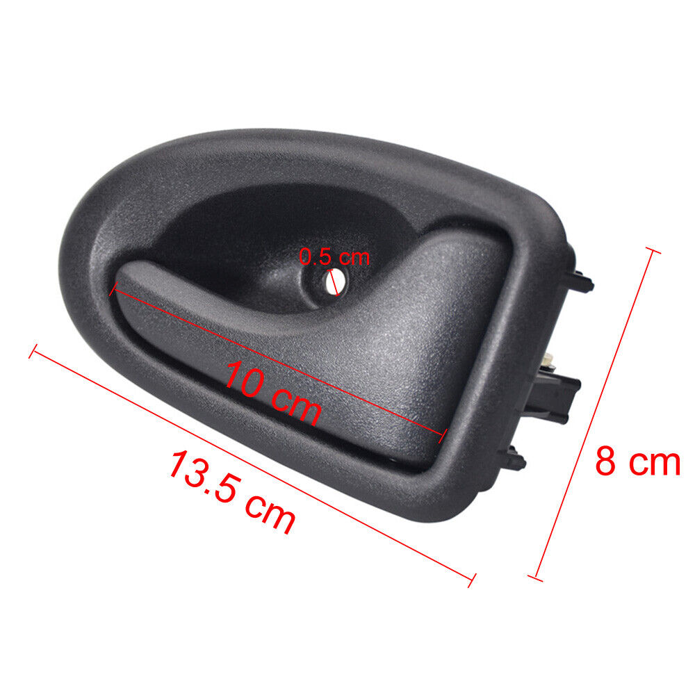 Black Inner Door Handles for Renault Megane Master