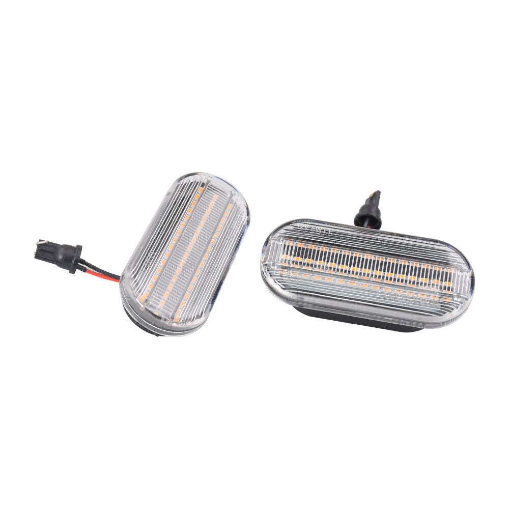 2x LED Side Marker Light Turn Signal Lamp For SEAT Leon Toledo 1M (1996-2006)