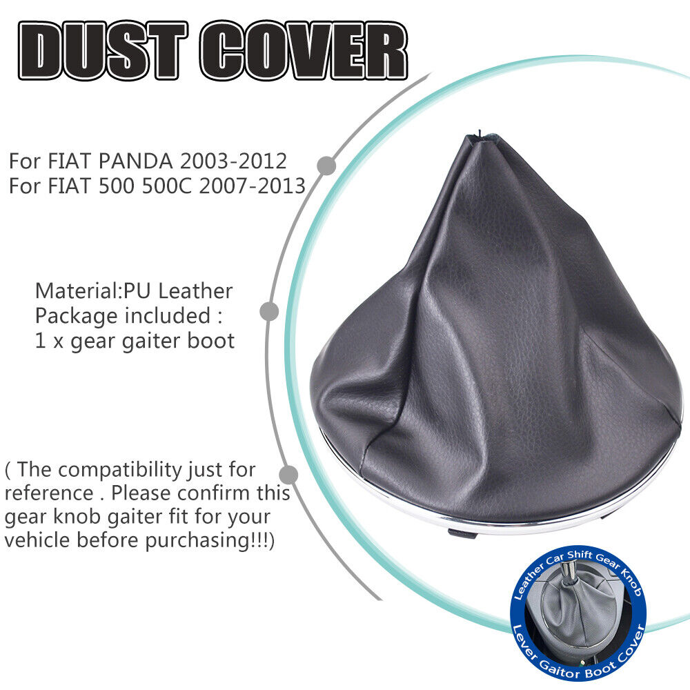 FIAT 500 500C Gear Shift Knob Gaiter Boot Cover