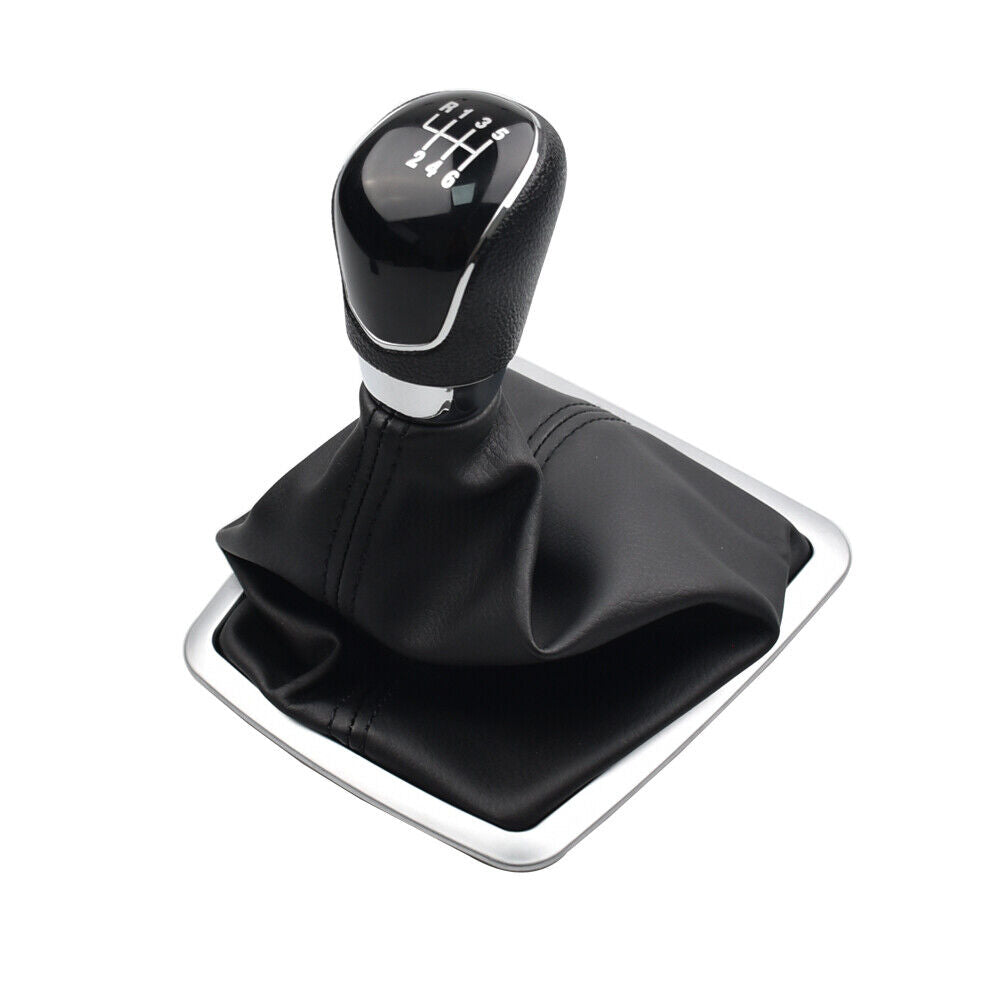 R6 Manual Gear Shift Knob & Cover for Ford Focus 2 MK2-4 Galaxy