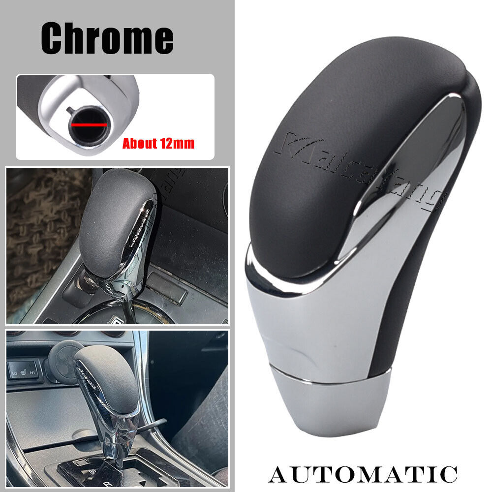 Chrome Automatic Gear Shift Knob For Mazda 3 5 6 8 CX-5 Mitsubishi Outlander