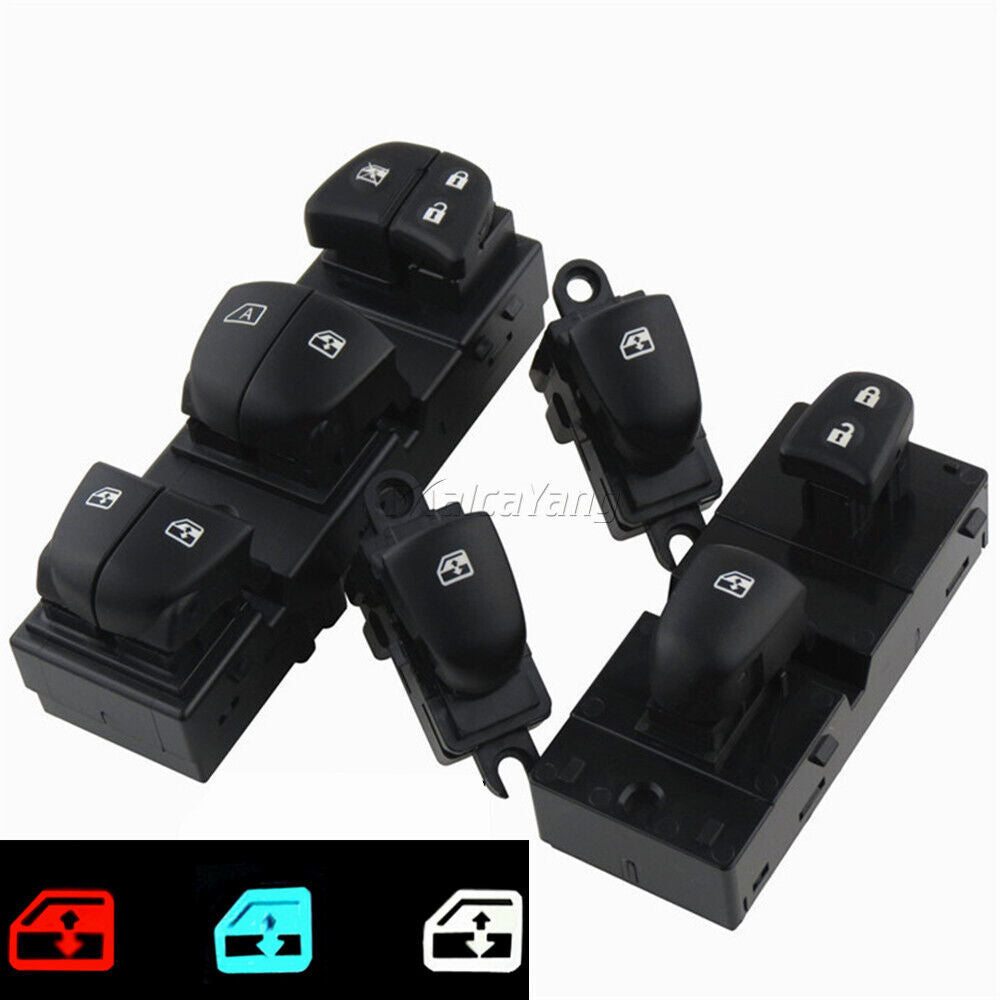 Window Control Switch LHD With Backlight Nissan Tiida Altima Sylphy Rogue