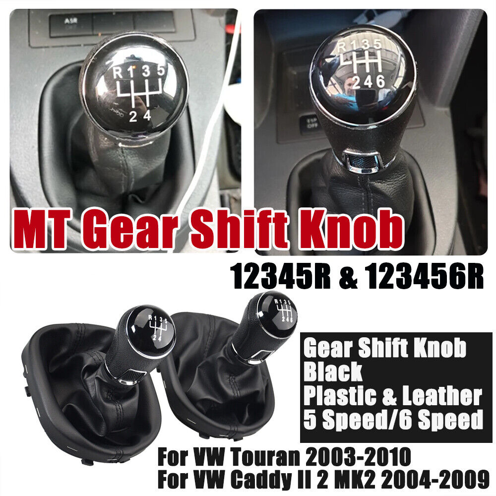 Volkswagen Touran 2003-2010 Speed Shift Manual Knob with Dust Cover