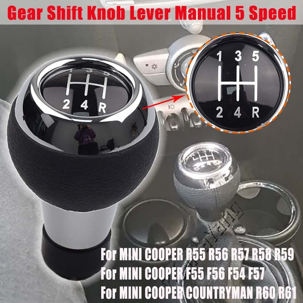 Car Gear Shift Knob For Mini Cooper R55 R56 R57 R58 R59 R60 R61 F57 F56 F55 F54