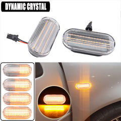 2x LED Side Marker Light Turn Signal Lamp For SEAT Leon Toledo 1M (1996-2006)