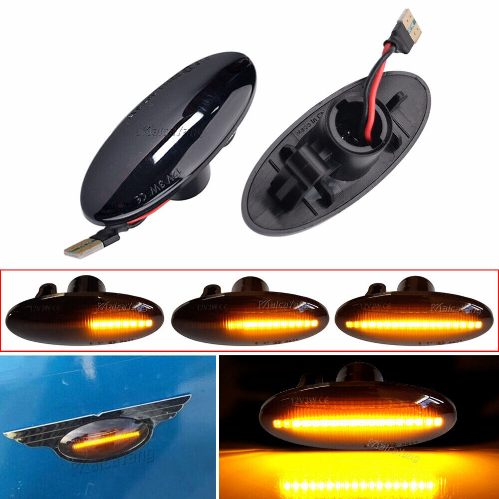 Nissan Cube Juke Leaf Qashqai X-trail LED Side Marker Light Turn Signal