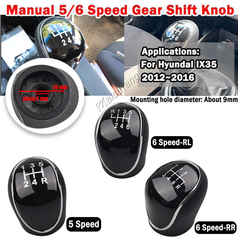 New Hyundai IX35 2012 2013 2014 2015 2016 Manual Gear Shift Knob