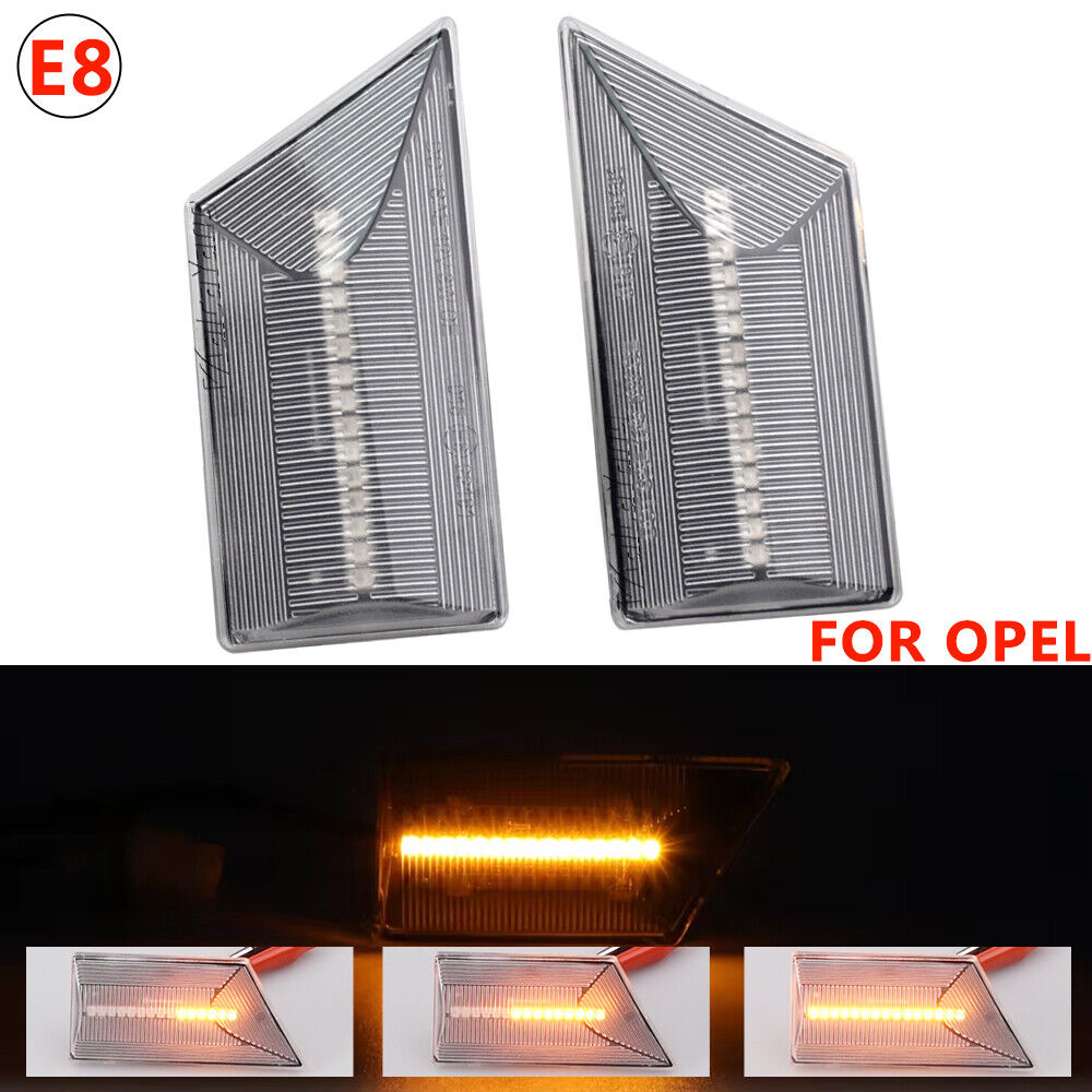 Dynamic LED Sequential Side Marker Light for Opel Vectra C (2002-2008)