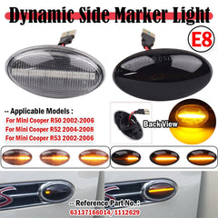 Mini Cooper R50-R53 LED Dynamic Side Marker Lights