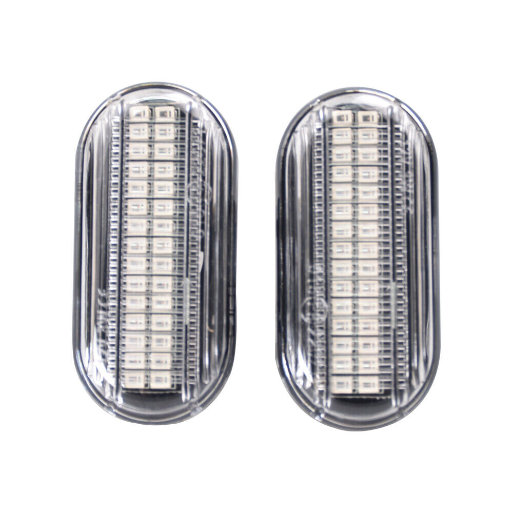 new Clear front side marker led lights for  Nissan INTERSTAR Bus (X70)/ Opel amber