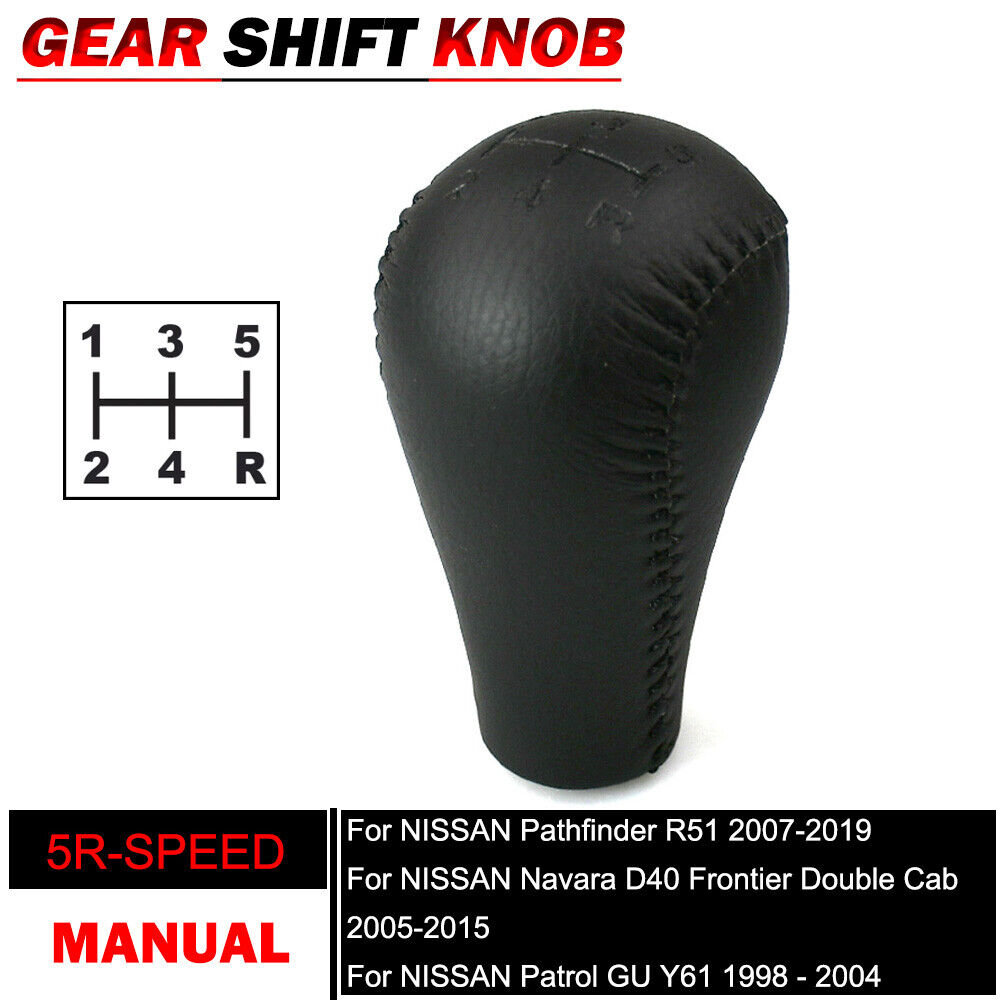 Gear Shift Knob 5R Speed for 2007-2019 Nissan Pathfinder R51