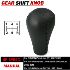 Gear Shift Knob 5R Speed for 2007-2019 Nissan Pathfinder R51