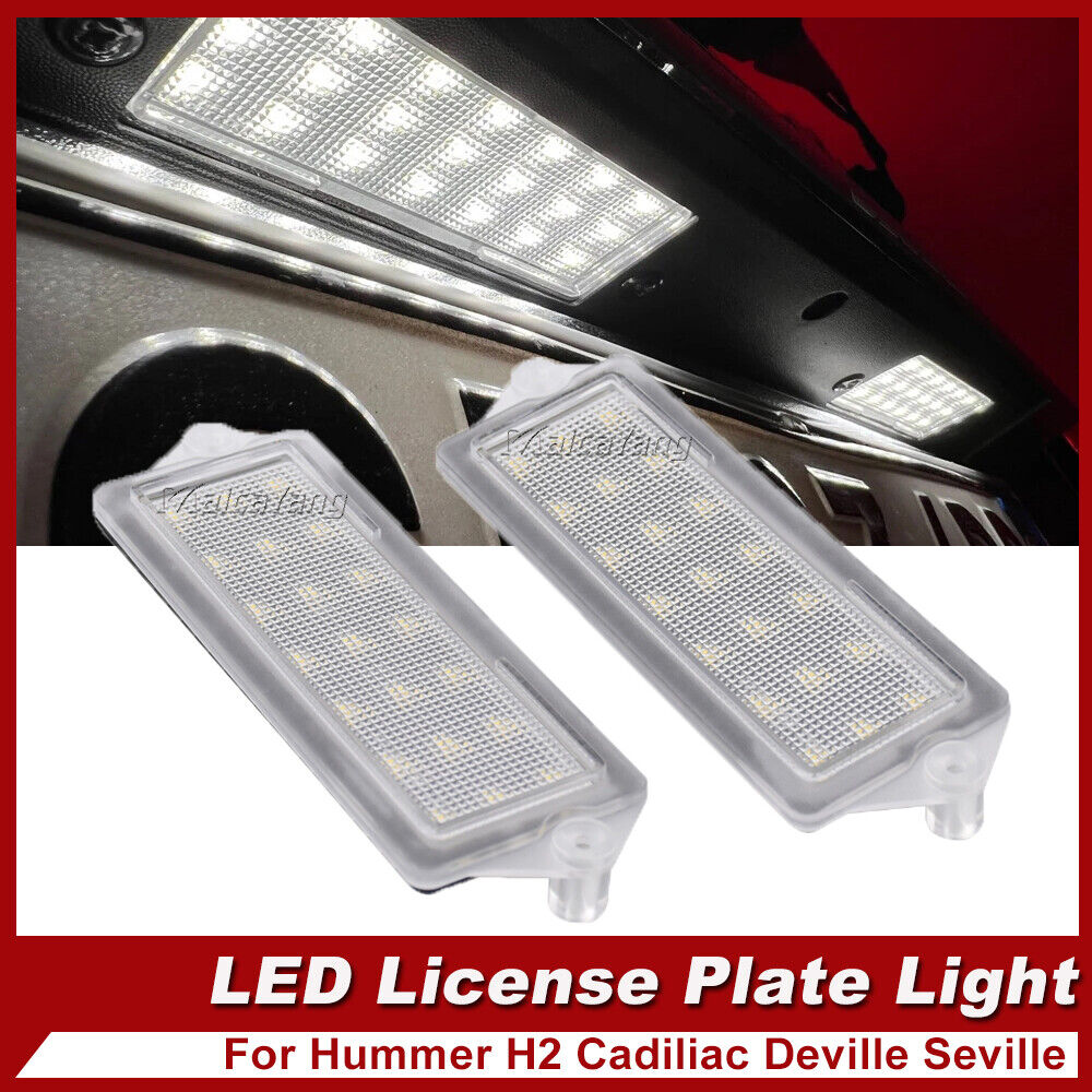 Hummer H2 White LED Number Plate Light Lamp