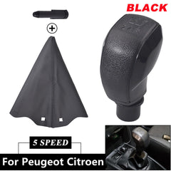 Gear Shift Knob & Gaitor Boot for Peugeot Partner 2008-2018