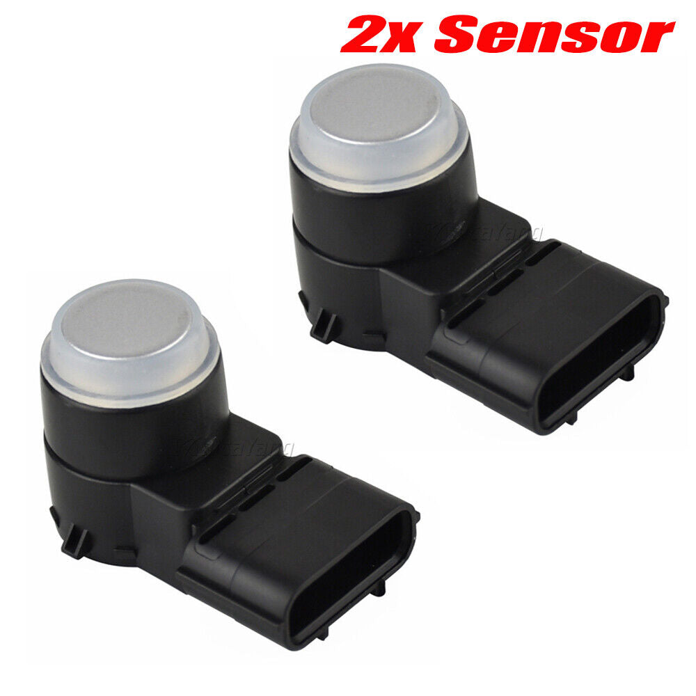 2x Parking Assist Sensor - Silver 39680-TV0-E11-B0 for 2012-2015 Honda CRV