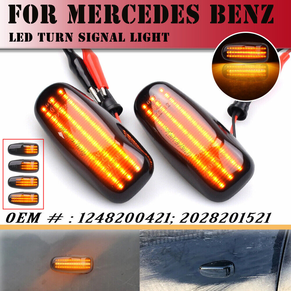 Dynamic Turn Signal Lamp for Mercedes-Benz S-Class W140