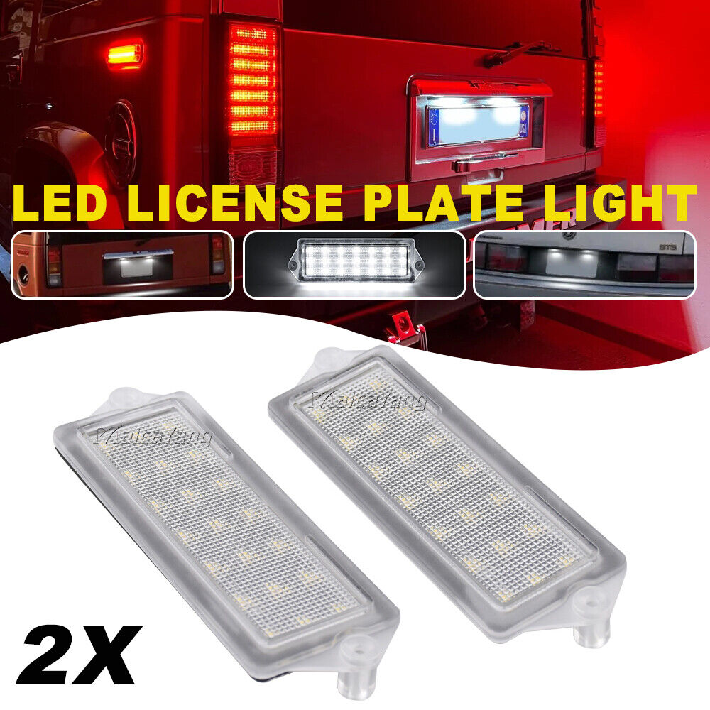 Hummer H2 White LED Number Plate Light Lamp