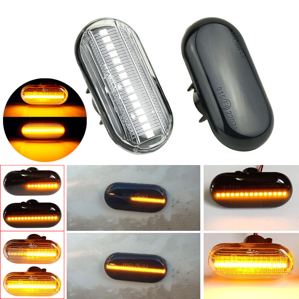 Nissan Interstar Opel Vivaro Smart LED Side Marker Light Turn Signal