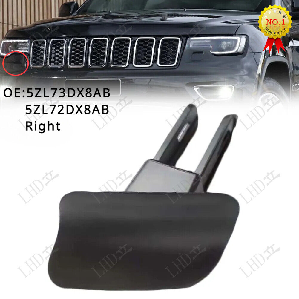 new  Car Front Right Bumper Lamp Washer Cover For Jeep Grand Cherokee 2017-2021，