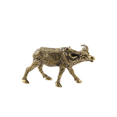 new  Brass Bull Statue Ornament Animal Statue Toys Home Office Decoration Crafts，