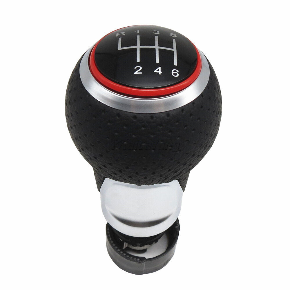 Car Speed Manual Gear Shift Knob For Audi A4 A5 Q5 8R Seat Leon MK1