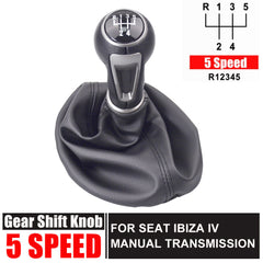 Manual Transmission for SEAT IBIZA IV Car Gear Shift Knob