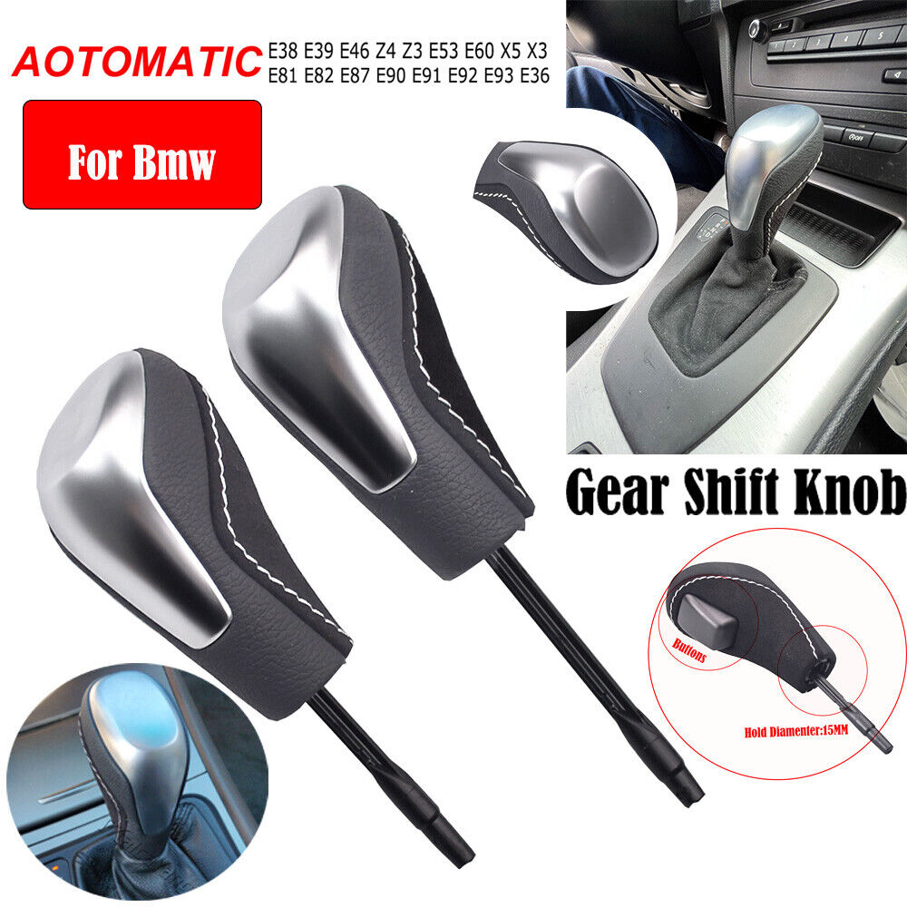 Car Automatic Gear Knob For BMW E81 E82 E87 E90 E91 E92 E93 E38 E39 E46