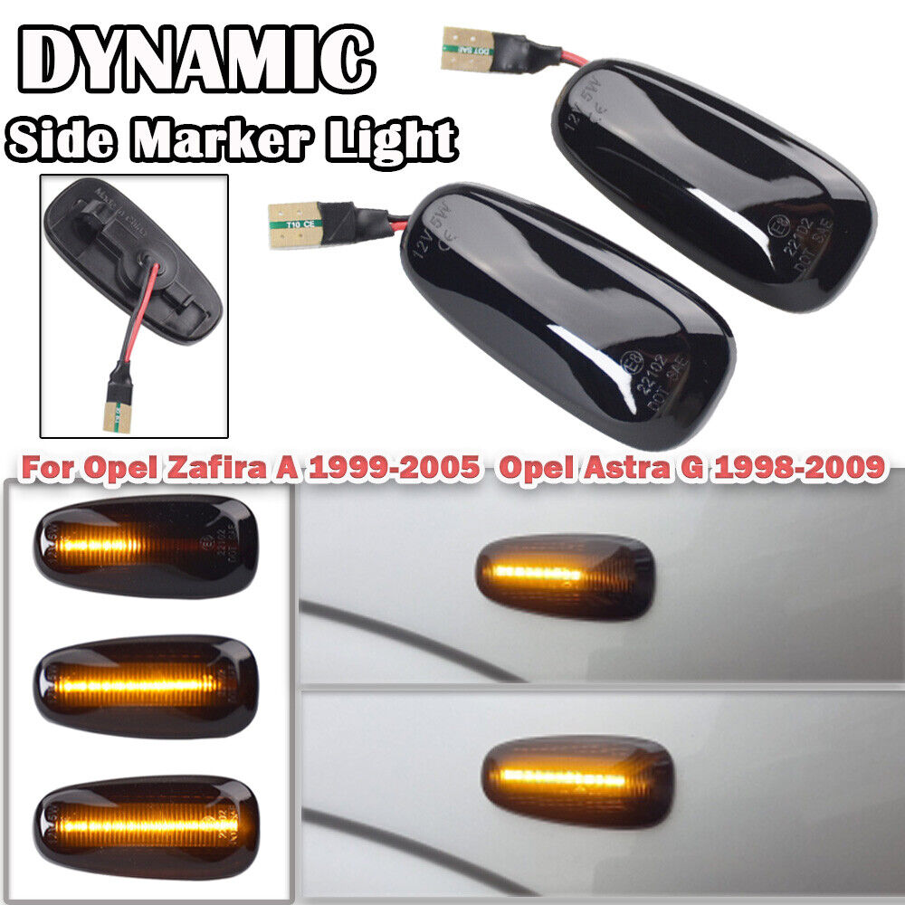 new Dynamic LED Side Marker Light for Opel Zafira & Astra G (1998-2009)