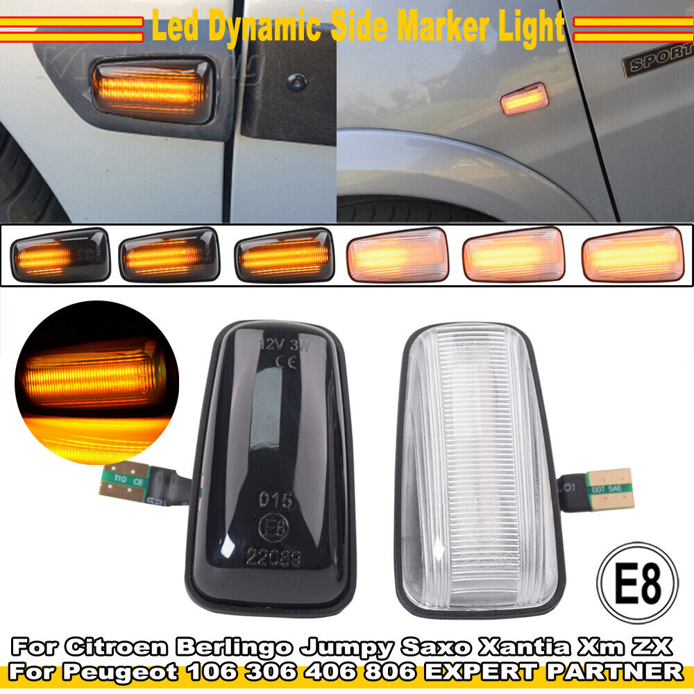 LED Side Marker Light for Peugeot 306