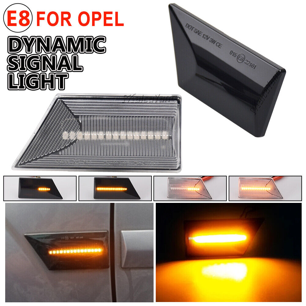 New LED Sequential Side Marker Light for Opel Signum 2003-2008