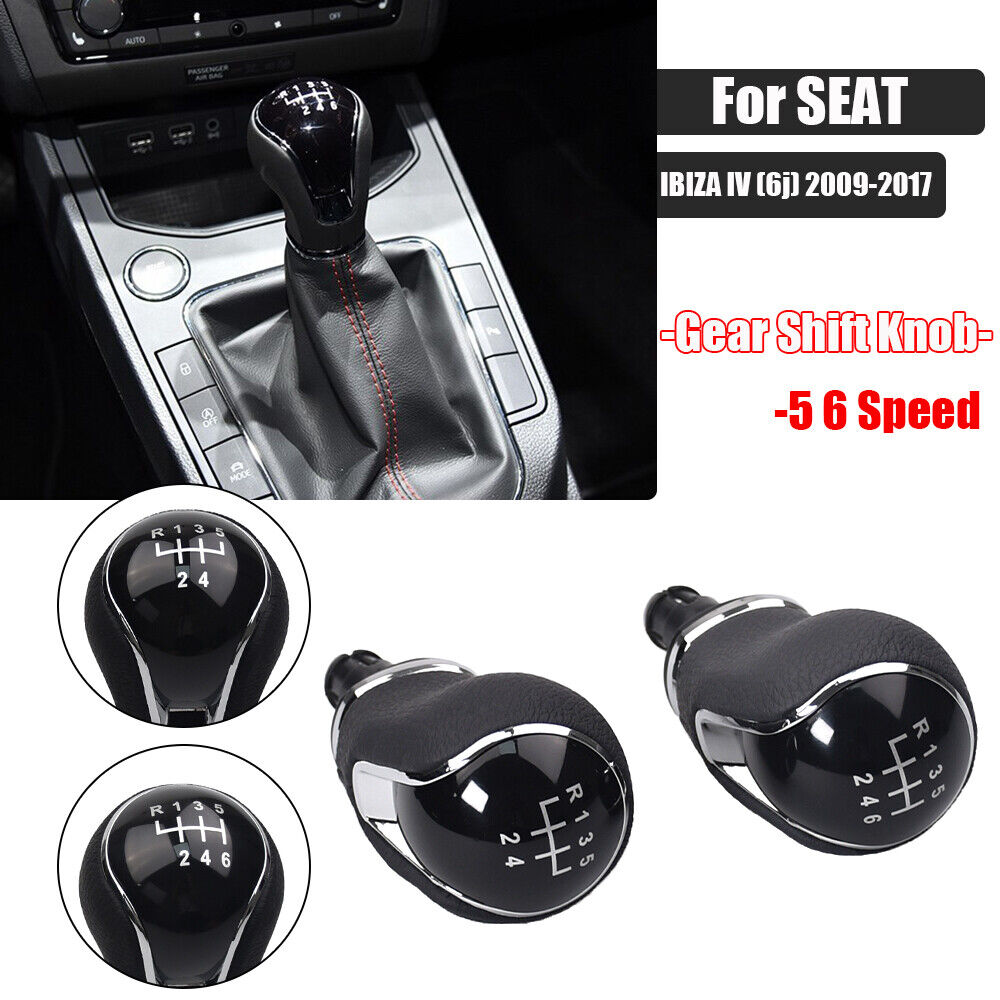 Manual Car Gear Shift Knob For SEAT IBIZA IV (6j)