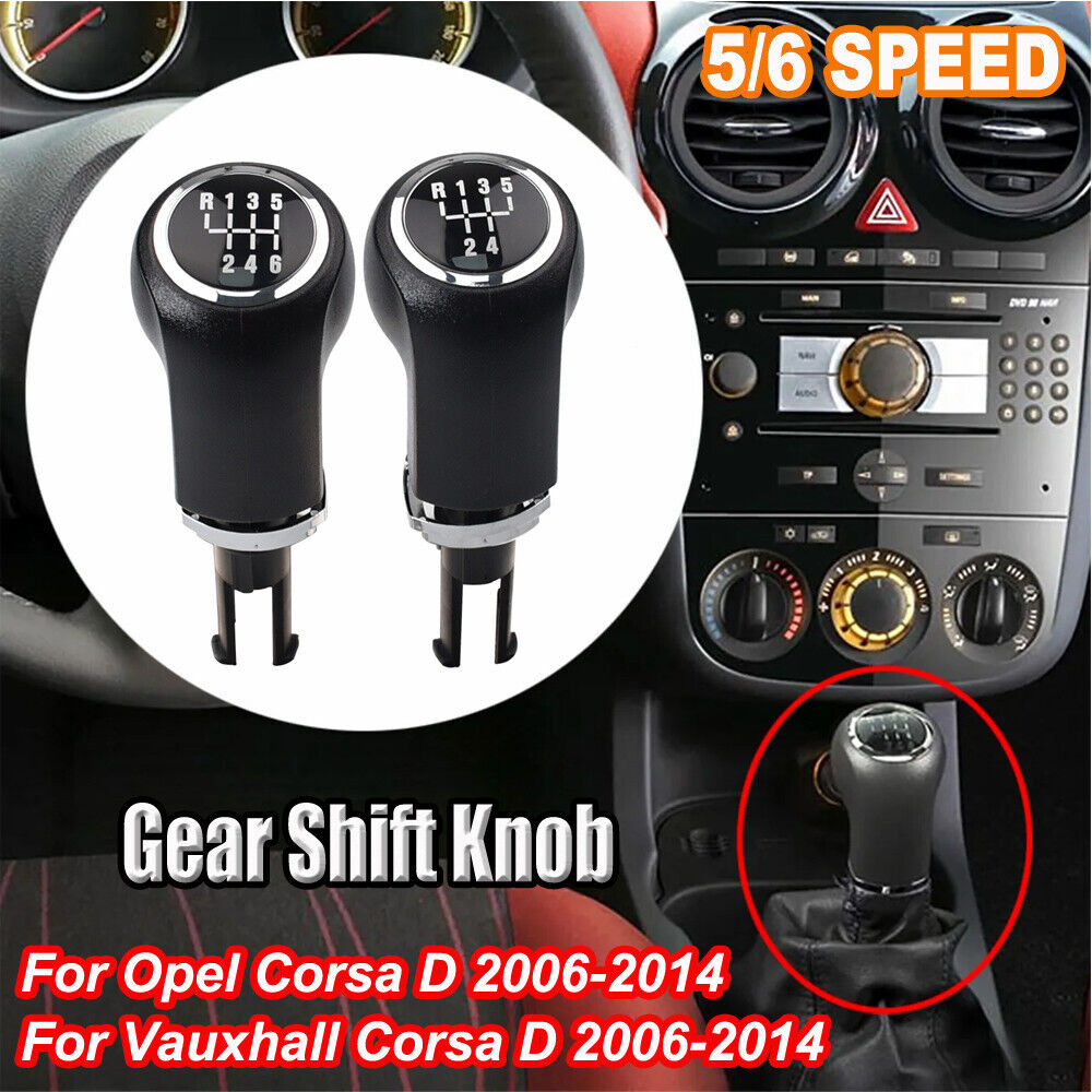 new Gear Shift Knob for Opel/Vauxhall Corsa D (2006-2014)