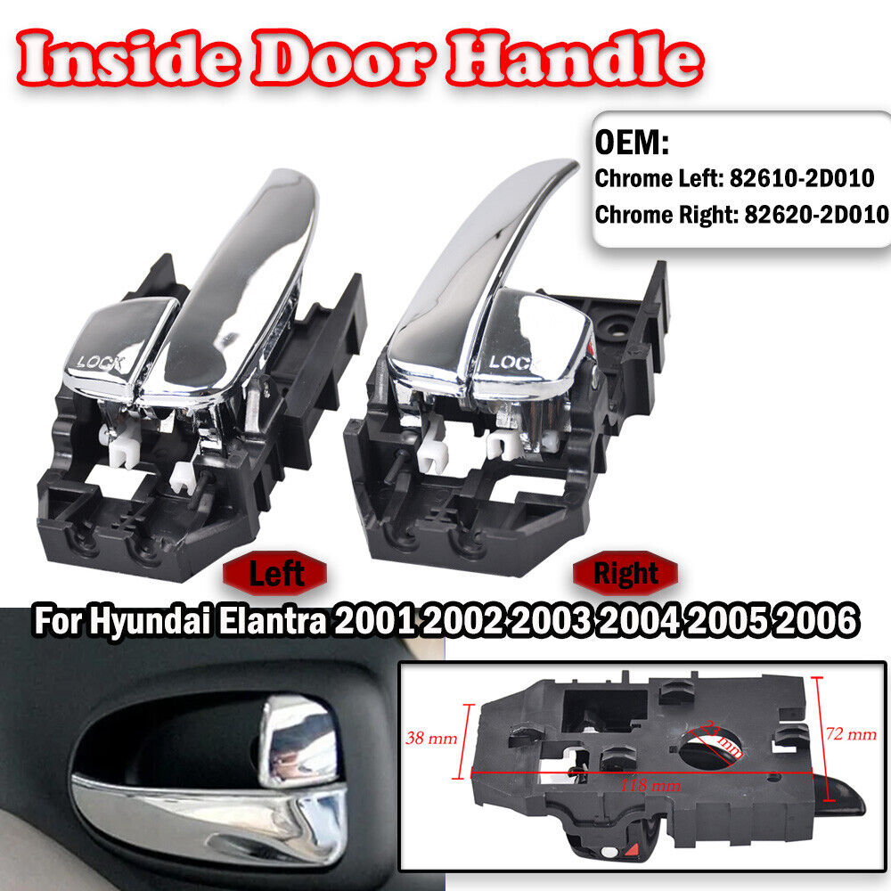 Front & Rear Door Handles for Hyundai Elantra 2001-2006 Interior