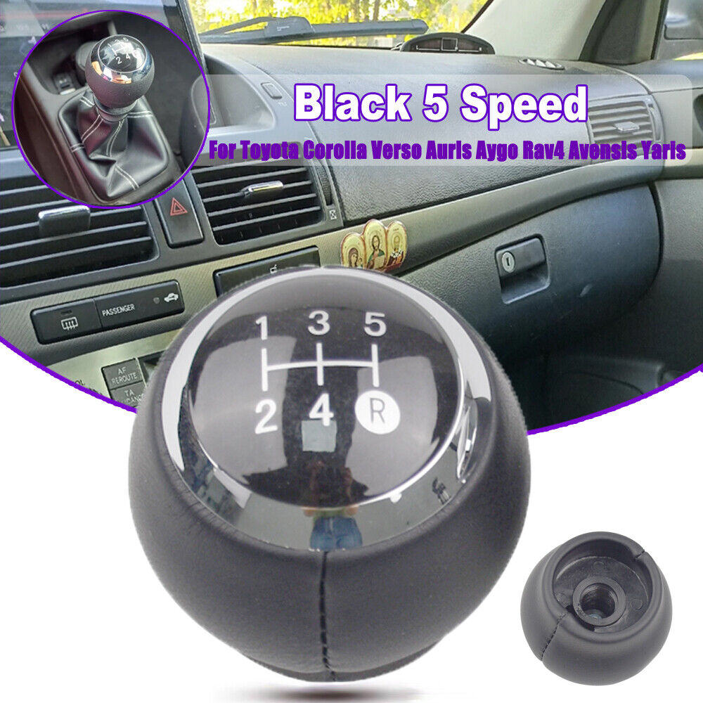 Manual Gear Shift Knob Gaiter Speed Toyota Yaris II 2 MK2 2005-2011