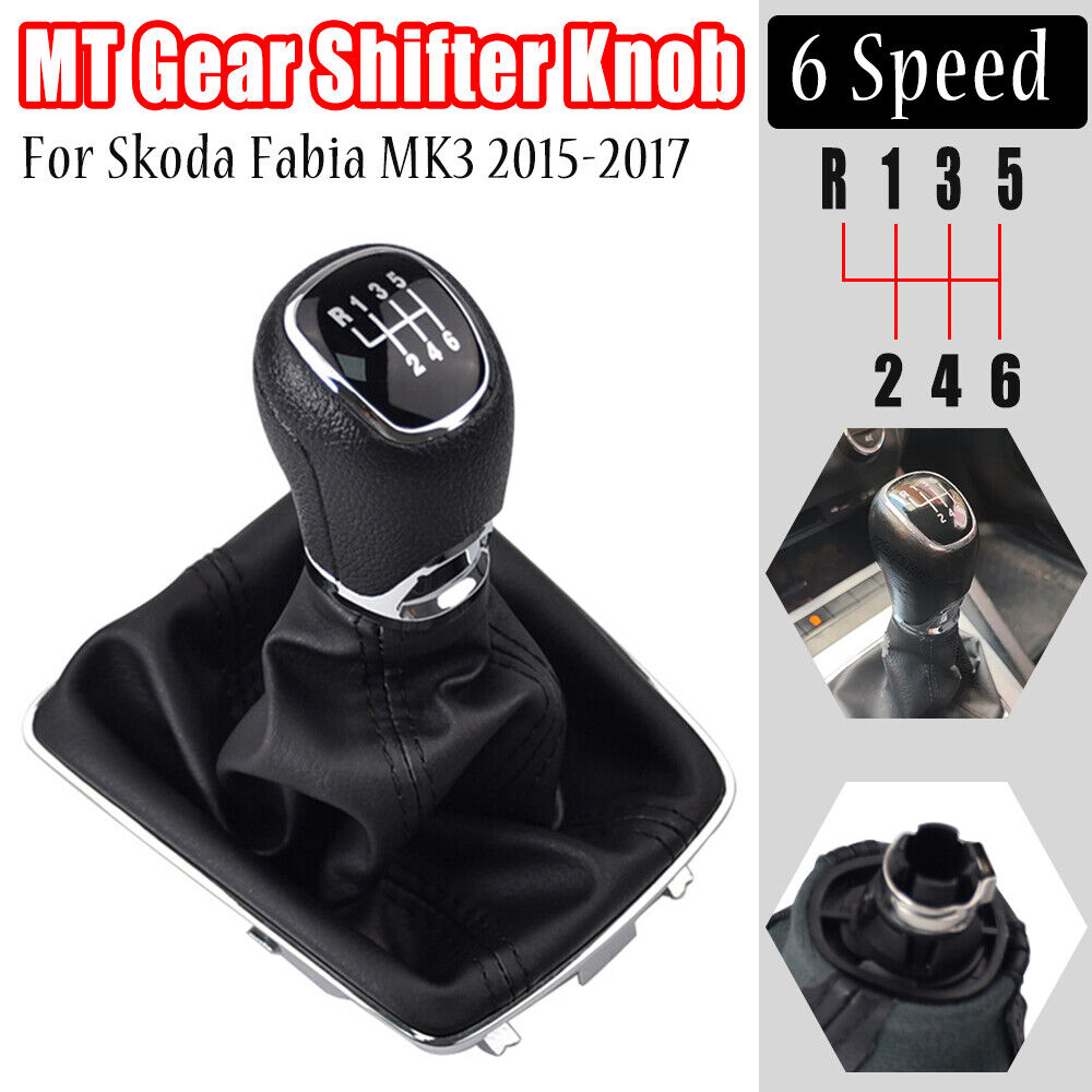 Skoda Fabia MK3 Speed Shifter Handgrip Black