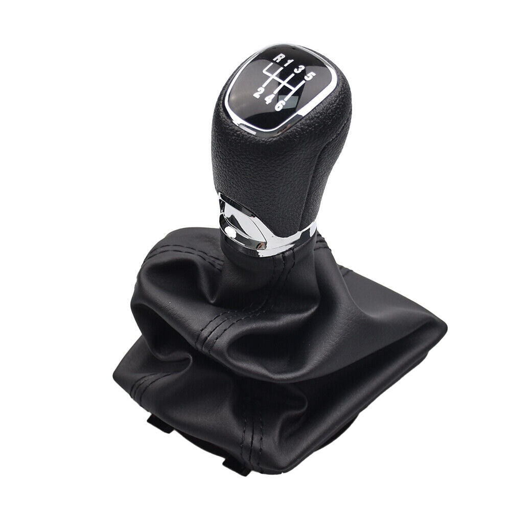 6 Speed Gear Shift Knob Lever Shifter for Skoda A5