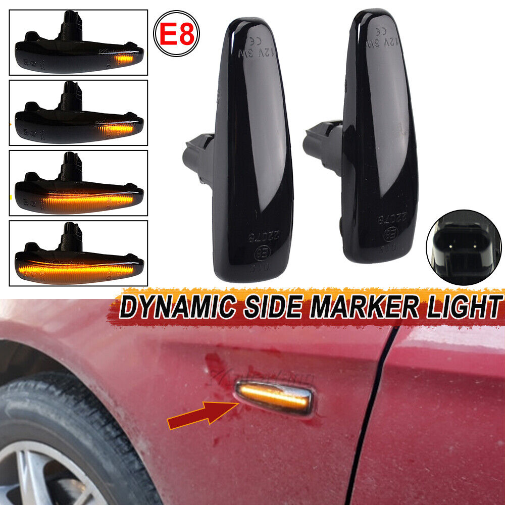 new 2014-2022 For Mitsubishi Mirage | Mirage G4 Smok LED Fender Side Marker Light