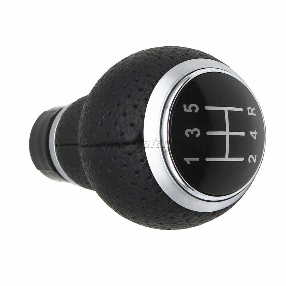 Car Speed Manual Gear Shift Knob For Audi A4 A5 Q5 8R Seat Leon MK1