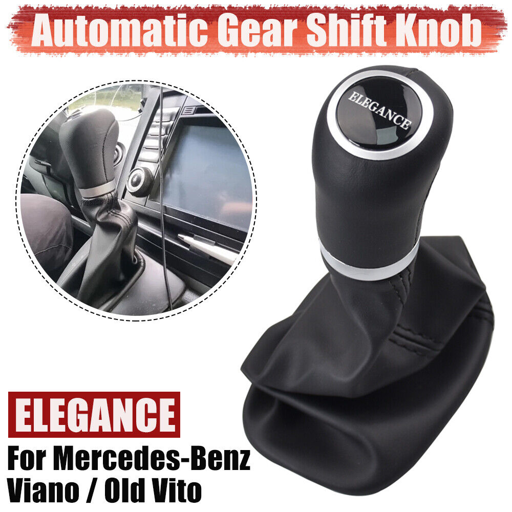 Benz Car Shift Gear Stick Knob Gaitor Boot Cover ELEGANCE