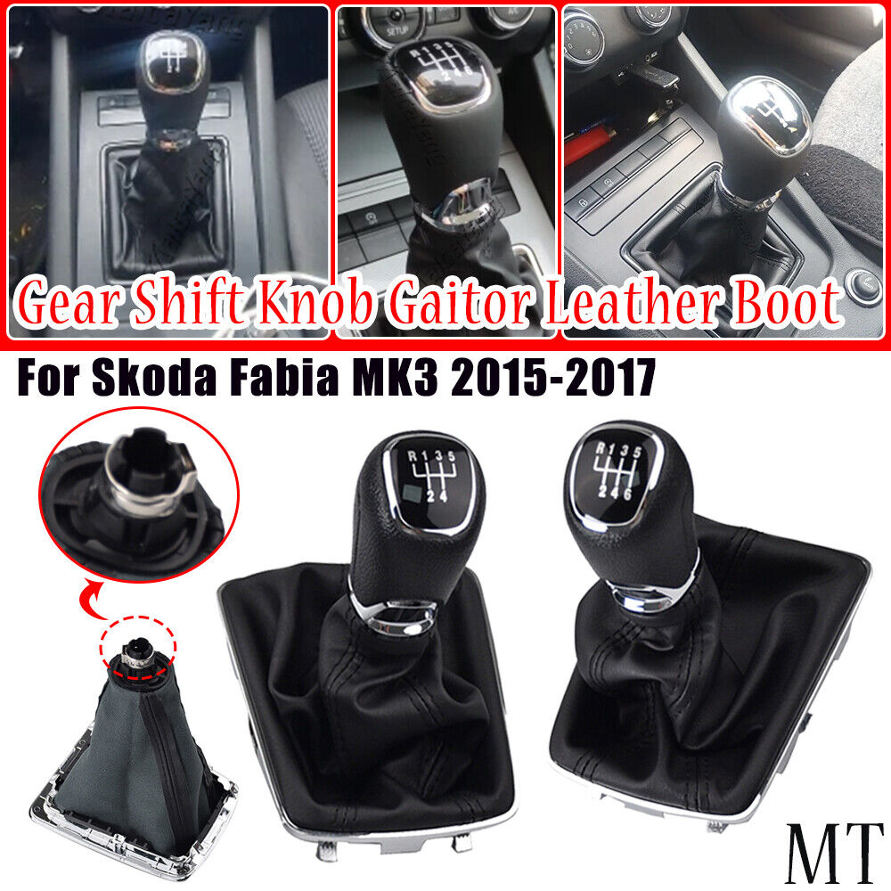 Skoda Fabia MK3 Speed Shifter Handgrip Black