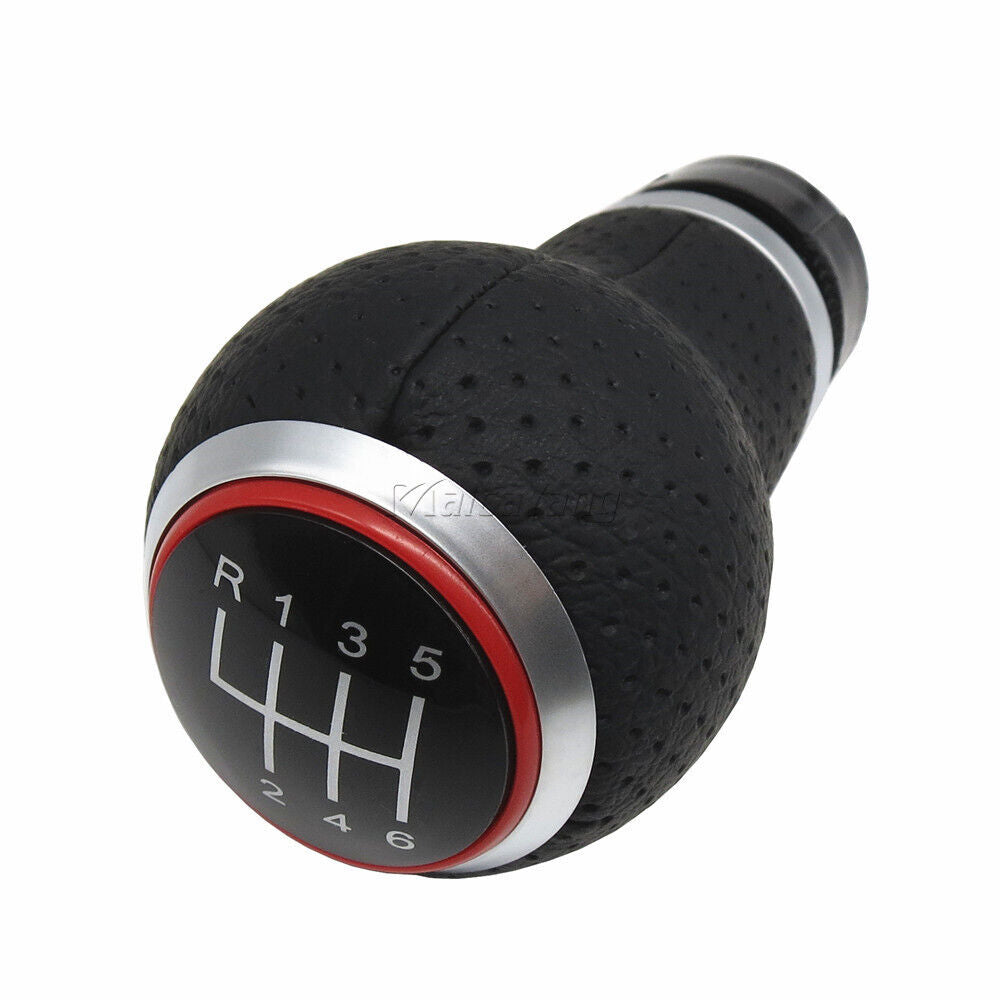 Car Speed Manual Gear Shift Knob For Audi A4 A5 Q5 8R Seat Leon MK1