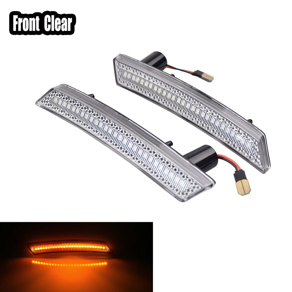 new Front Clear Car LED Side Marker Light For BMW Mini Cooper R58–R60