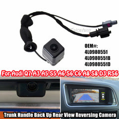 Car Trunk Handle Rear View Reverse Camera Audi Q7 A6 A6L C6 A8 D3