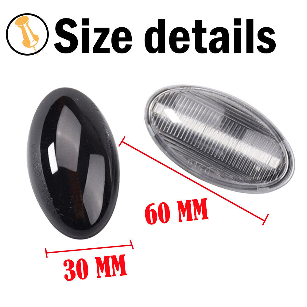 Mini Cooper R50-R53 LED Dynamic Side Marker Lights