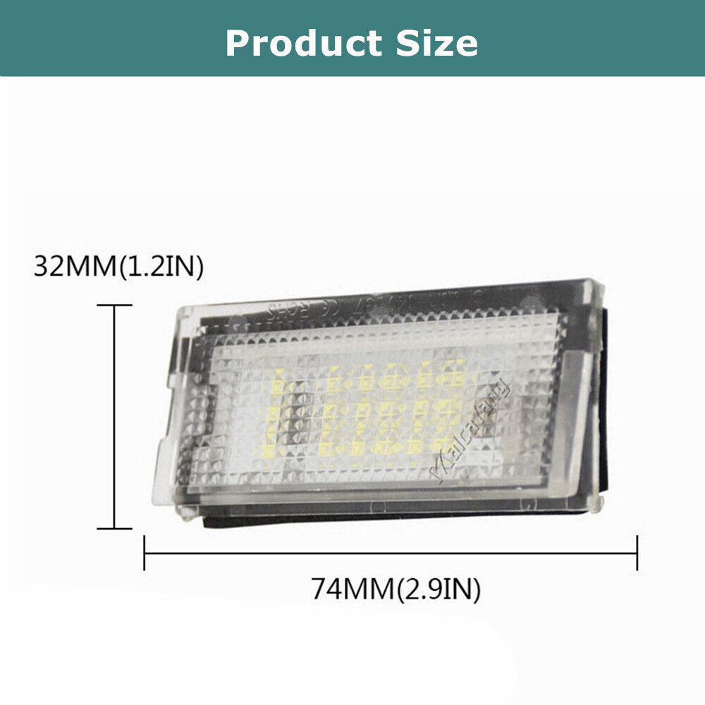 new LED Number License Plate Light for BMW E46 323i 328i Mini Cooper R50 R52 R53