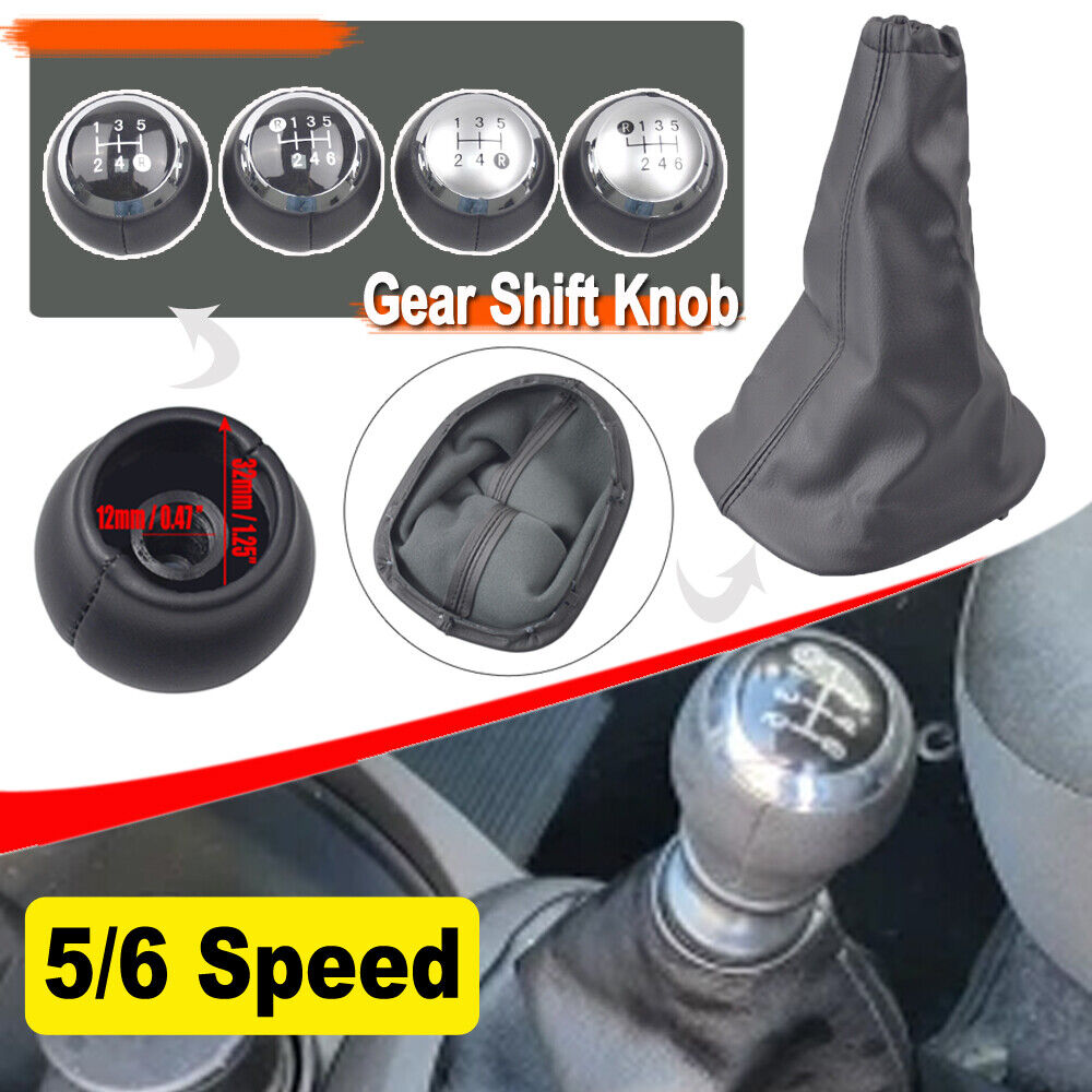 Manual Gear Shift Knob Gaiter Speed Toyota Yaris II 2 MK2 2005-2011