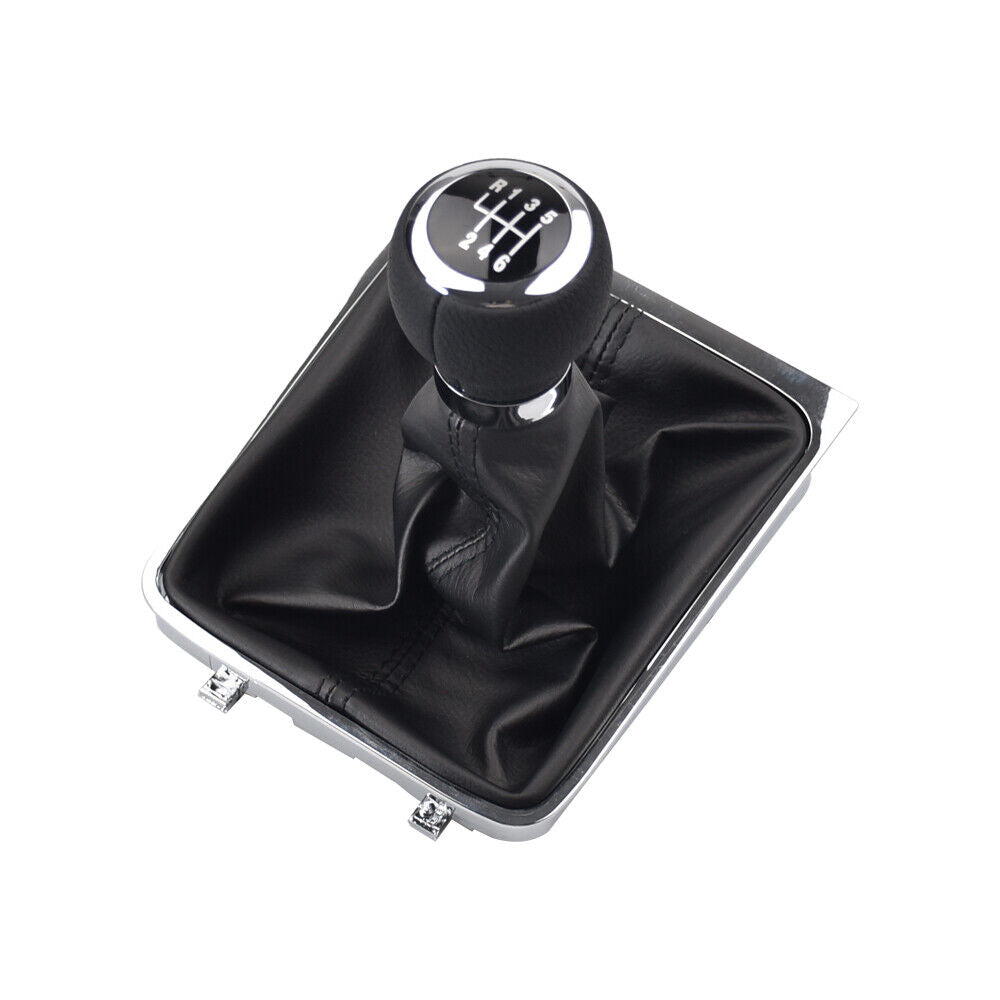 Manual Gear Shift Speed Knob Lever Stick Gaiter Boot Cover For Volkswagen