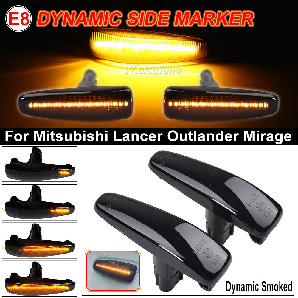 new 2014-2022 For Mitsubishi Mirage | Mirage G4 Smok LED Fender Side Marker Light